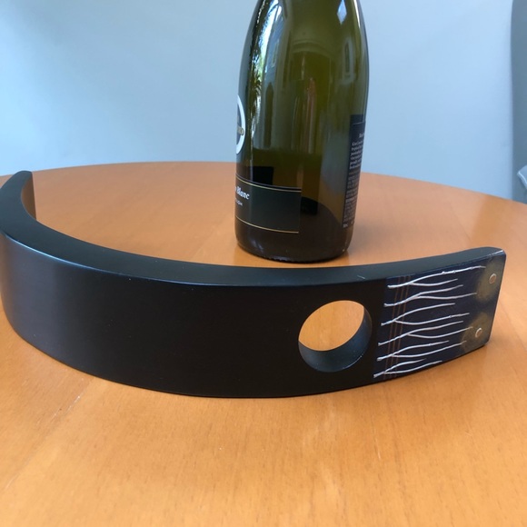 Freestanding bottle holder & wine glasses - Picture 5 of 10